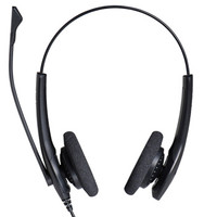 捷波朗(Jabra)双耳话务耳机头戴式耳机客服耳机呼叫中心耳麦Biz 1500 QD被动降噪可连电话不含连接线