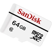 SanDisk 闪迪 sandisk闪迪旗舰店官方64g内存卡行车记录仪专用卡监控摄像头专用tf卡高速车载内存储卡micro小卡