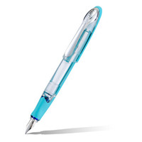 欧领online钢笔德国原装进口AIR半透明学生练字 时尚办公钢笔墨水笔 F尖  蓝色