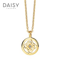 Daisy London CHAKRA 脉轮系列 NCHK5023 925银镀18K金 吊坠项链