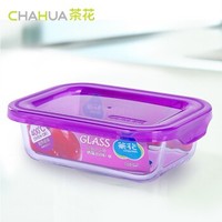 CHAHUA 茶花 玻璃保鲜盒 350ml*2