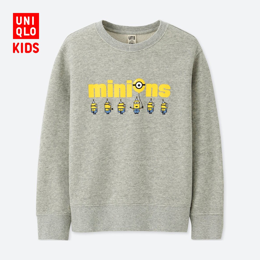 uniqlo 优衣库 409242 儿童minions运动衫