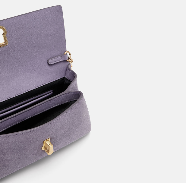 ZARA 16655304057 女士绒面真皮迷你单肩包