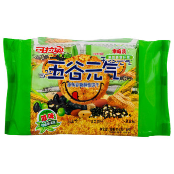 koloo 可拉奥 五谷元气 谷物酥性饼干 原味 158g