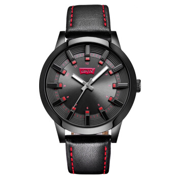 Levi's 李维斯 LTB1205A 男士时装石英腕表 黑色皮带