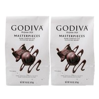 Godiva 歌帝梵 软心夹心黑巧克力 415g/袋 多规格可选 2袋