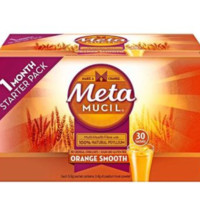 Metamucil 吸油纤维素膳食纤维粉 香橙味 30袋