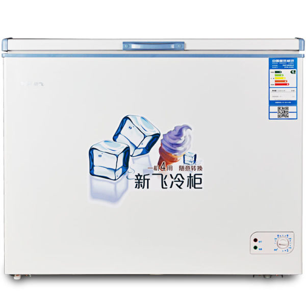 商品 frestech/新飞 冷柜家用双温商用大容量冷藏冷冻冰柜bc/bd-221