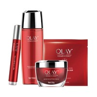 OLAY 玉兰油 新生塑颜礼盒装（金纯面霜 50g+活能水 150ml+面膜 1片+走珠精华 6ml）