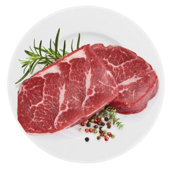 玺宴 加拿大AAA谷饲原切嫩肩牛排280g（3片装）