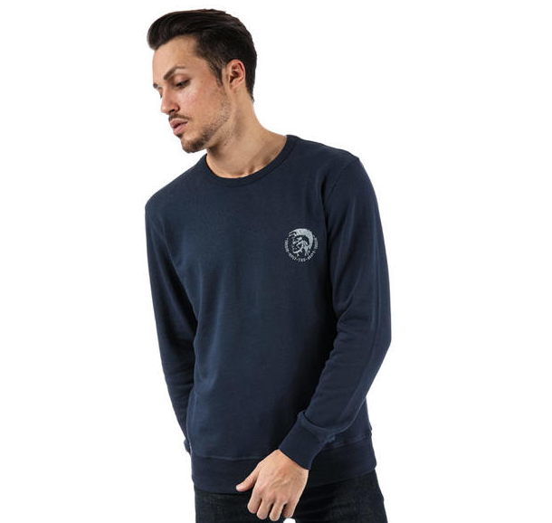 Diesel 迪赛 Mens Willy Sweatshirt 男士长袖T恤汗衫