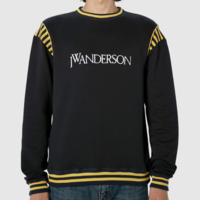 JWANDERSON LOGO VARSITY 男士学院风纯棉针织衫