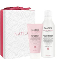 NATIO 玫瑰水保湿系列 护肤套装（爽肤喷雾 200ml+日霜 75ml）