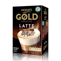 摩卡特 速溶咖啡 波兰进口 金牌摩卡拿铁咖啡  15g*10条/盒 金牌摩卡拿铁