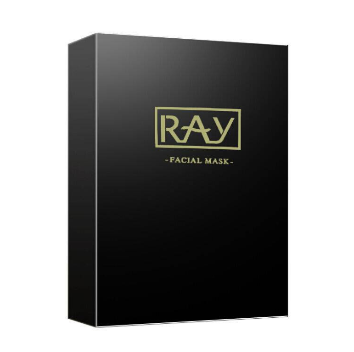 ray 黑金面膜 黑色 10片   