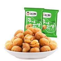 上口娃 多味花生食品大礼包 原味/蟹黄味/香辣味 1000g *18件