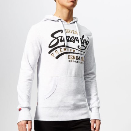 Superdry 极度干燥 Heritage Classic Lite 男士连帽卫衣 