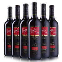 智利进口红酒 彩风（Viento Sur）赤霞珠美乐红葡萄酒750ml*6瓶 *4件