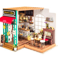 Robotime 若态 小屋模型 DG109  西蒙的时光咖啡店