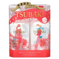 TSUBAKI 丝蓓绮 红椿 滋润型 冬季限定套装（洗发水450ml+护发素450ml）