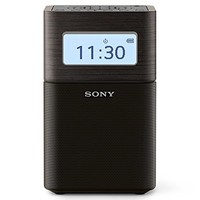 Sony 索尼 SRF-V1BT/BC CN4 闹钟蓝牙音箱兼FM/AM收音机 核桃黑