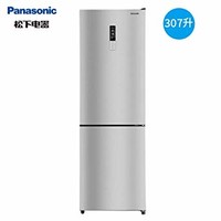 Panasonic 松下 NR-B311WS-S 307升 两门冰箱