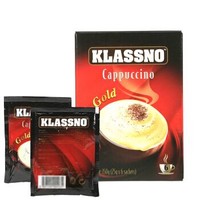 马来西亚进口 卡司诺（Klassno）即溶咖啡金装（固体饮料）150g *6件