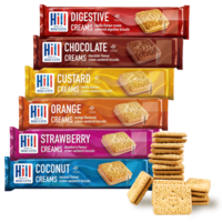 英国进口 Hill希尔夹心饼干 水果味办公室休闲零食 随机四种口味 150g/袋×4