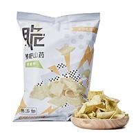 艾格吃饱了 山药脆片 80g*4袋 葱香味脆片薄脆薯片零食小吃办公室休闲食品