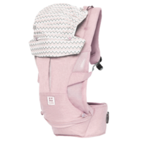 TODBI 婴儿背带 HIDDEN360系列腰凳韩国原装进口多功能一体背婴带气垫款 限量款粉色  气囊坐垫 均码