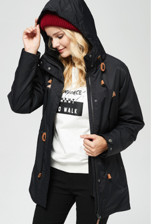 LONSDALE 232419596 情侣款三合一冲锋衣