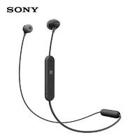 Sony 索尼 WI-C300 蓝牙耳机 黑色