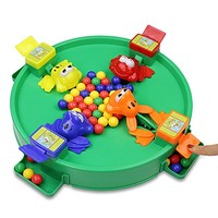 青蛙吃豆 兒童親子玩具 4蛙48珠