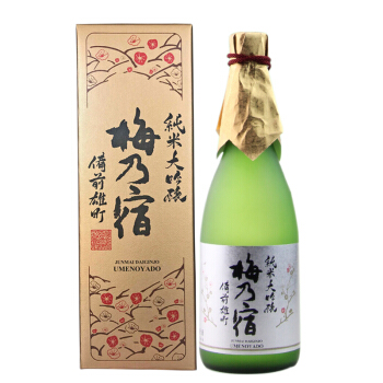 UMENOYADO 梅乃宿 备前雄町纯米大吟酿  720ml (16度、瓶、16度、720ml)