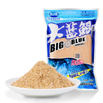龙王恨（LOONVA）新品大蓝鲫 腥香味鱼饵野钓鱼食 鲤鱼鲢鳙草鱼鲫鱼钓鱼饵料