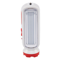 金莱特（KENNEDE）LED充电式多功能应急灯+手电筒 露营灯 户外照明1W+10*0.5W KN-4110白色