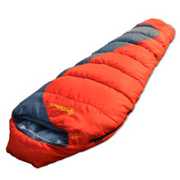 哥尔姆 睡袋成人室内隔脏旅行户外露营冬季睡袋木乃伊保暖秋冬季睡袋 2.2kg  红色