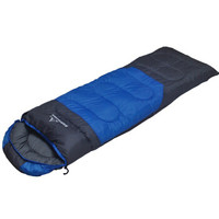 魔铁（MOTIE）MSD-1.4  睡袋户外 成人春夏秋冬四季信封式加厚单双人可拼接睡袋 1.4KG  蓝色