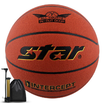 世达（star）BB4505 合成皮革 PU 室内外兼用 青少年训练比赛 5号 篮球