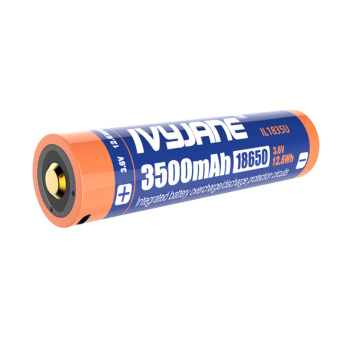 艾唯真IVYJANE 18650锂离子电池带保护3500mAh毫安USB直充电IL1835U