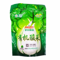Qinmin 亲民食品 有机酸菜棵 600g/袋 北大荒 袋装蔬菜 饺子火锅