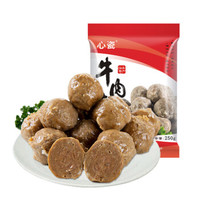 心瓷 潮汕手打牛肉丸 250g/袋 火锅丸子 汕头肉丸 烧烤食材