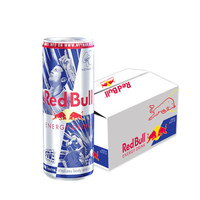 红牛(Red Bull) 维生素功能饮料 整箱装 250ml/罐*24罐 世界杯定制内马尔款 含气