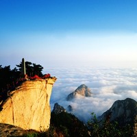 当地参团：西安-华山一日游 西上北下/西峰往返/北峰往返 3条线路选择