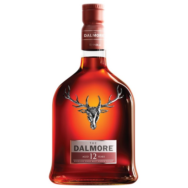 商品the dalmore 大摩 北高地单一麦芽威士忌 12年 700ml