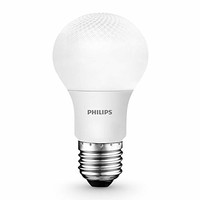 PHILIPS 飞利浦 LED灯泡家用室内照明可替换光源球泡6W E27白光6500K