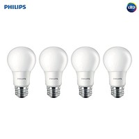 Philips飞利浦 100瓦 亮度 LED节能灯泡，4个装，