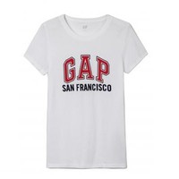 Gap 盖璞 336072 女款Logo徽标短袖T恤