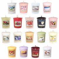 Yankee Candle 18个许愿香氛蜡烛 超值套装, 混合流行香味