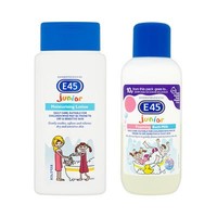 E45 婴幼儿保湿润肤乳200ml+婴幼儿泡泡牛奶浴500ml 